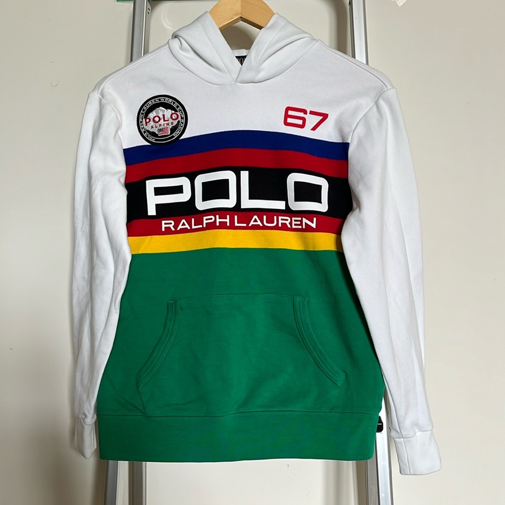 Ls Po Hood-tp-knt - Polo Ralph Lauren kids size 12